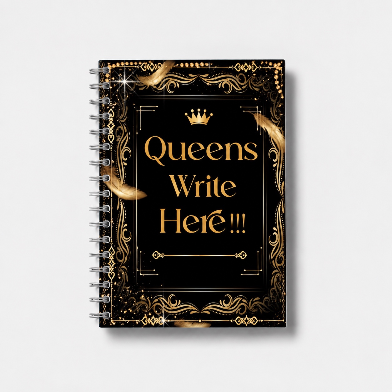 Queens Write Here journal by Ashley Trahan